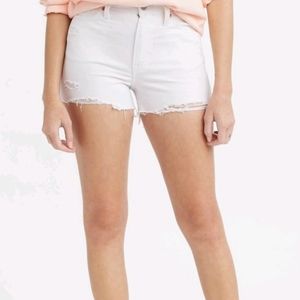 Levi's | High-Rise Jean Shorts - Weathered White